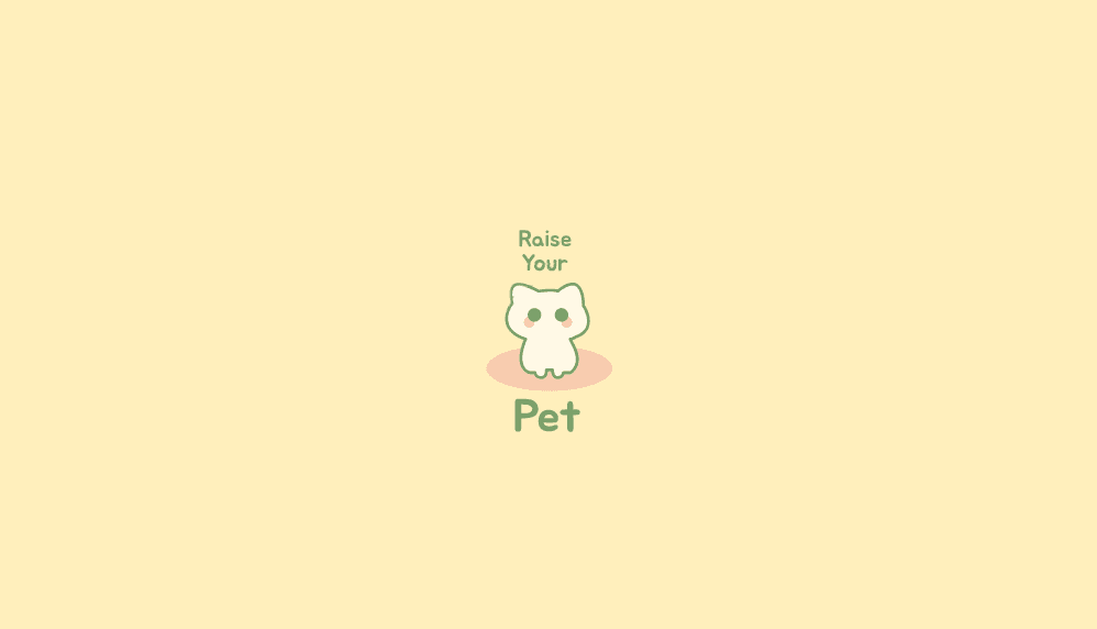 Pet Raising Game interface preview