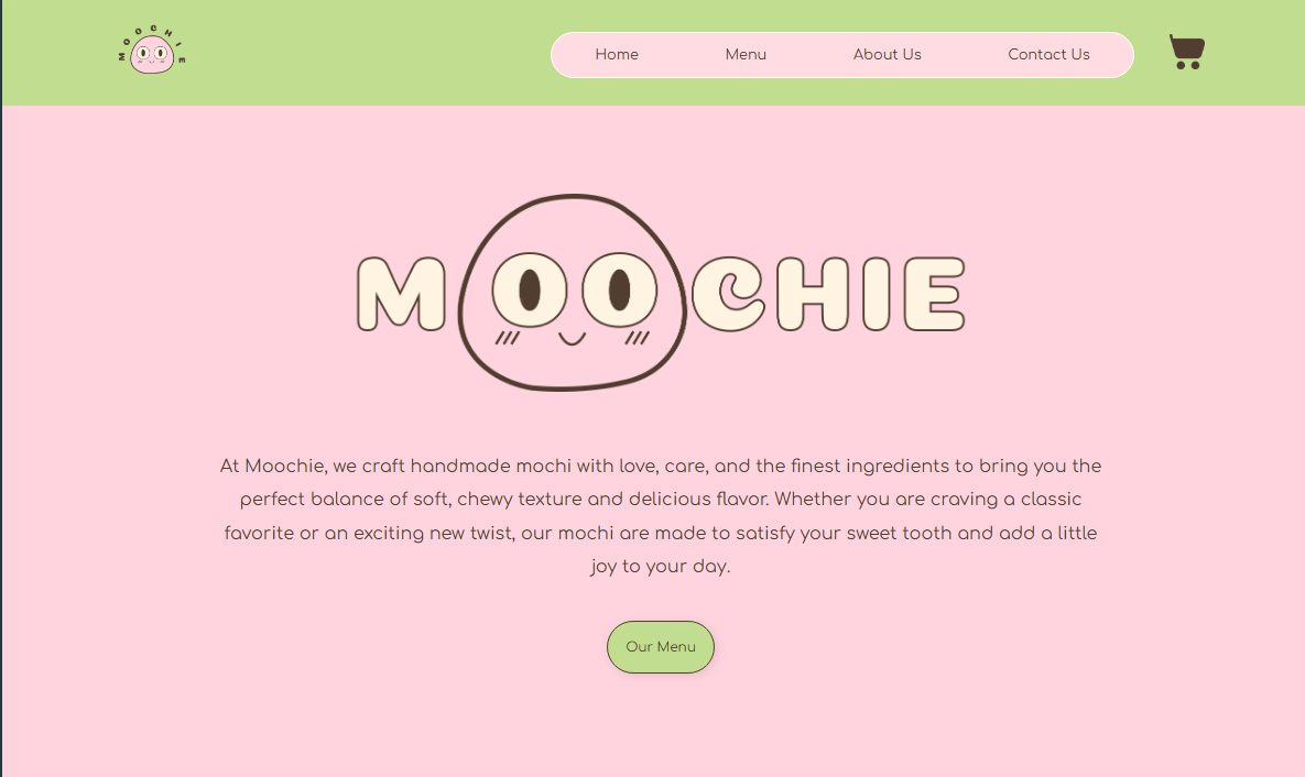 Moochie Website project preview